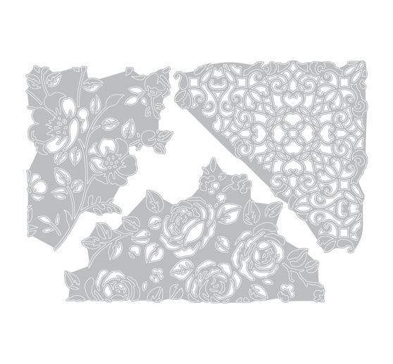 Sizzix Thinlits szablon do wykrojników "Mixed Media #5 by Tim Holtz"