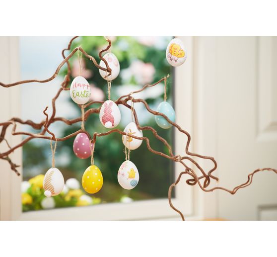 Jajka z papier mâché, 10 sztuk