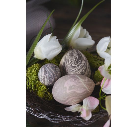 Jajka z papier mâché, 10 sztuk