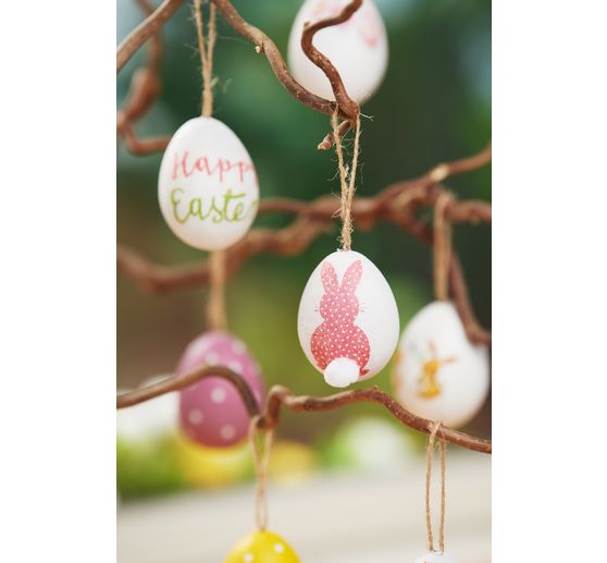 Jajka z papier mâché, 10 sztuk