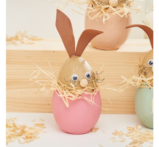 Jajka z papier mâché, 10 sztuk