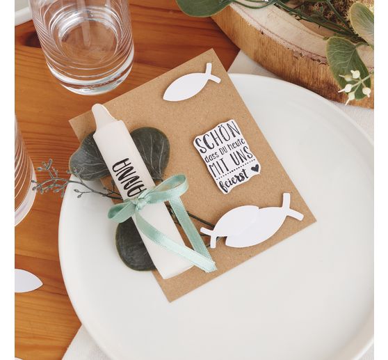 Pointed candles, set of 6