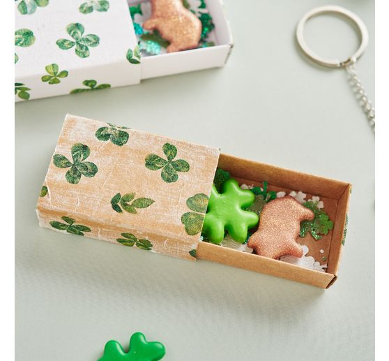 Pudełka zapałek VBS "Papier pakowy", 5 cm