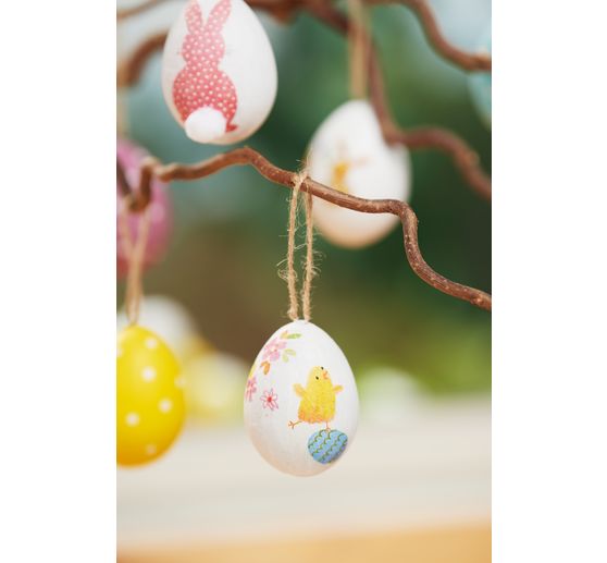 Jajka z papier mâché, 10 sztuk