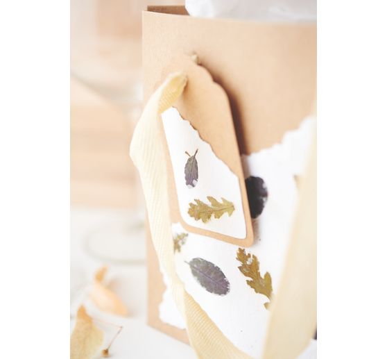 VBS Kraft paper bag square, 2 pieces