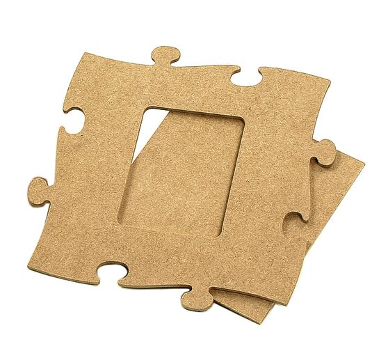 Kwadratowa ramka na puzzle