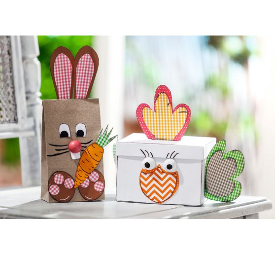 Pudełka tekturowe VBS "Kwadrat", zestaw 12 sztuk