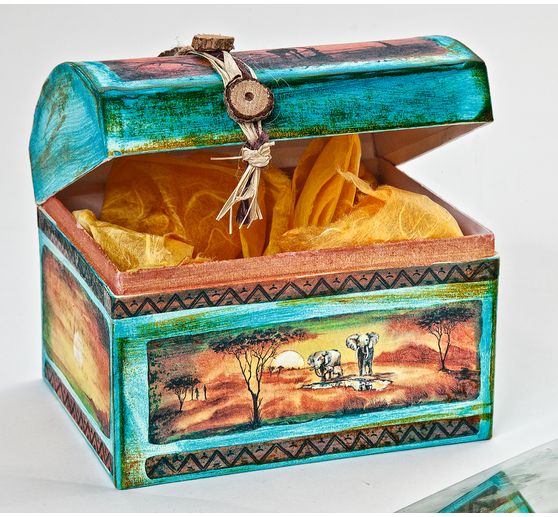 Skrzynie VBS, zestaw 2 sztuk, wykonane z białego kartonu