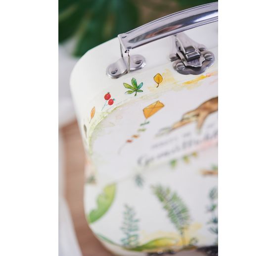 VBS Suitcase, set of 2, made of cream-coloured cardboard