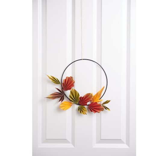 Spray z efektem metalu w liściach, 400 ml, złoty