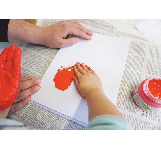 Farby do malowania palcami MUCKI, 150 ml