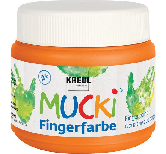 Farby do malowania palcami MUCKI, 150 ml