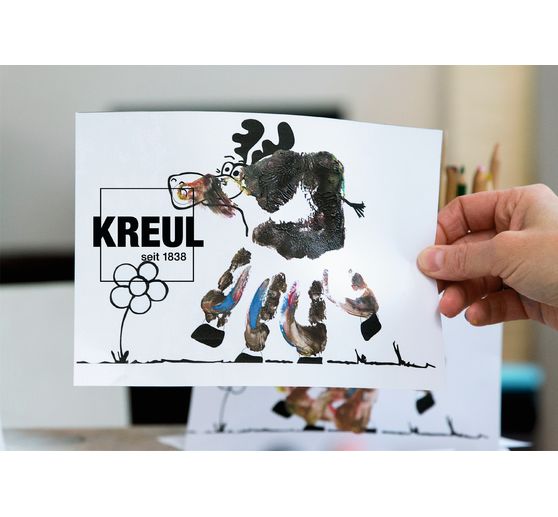 Zestaw MUCKI "Malujemy dłońmi i palcami"