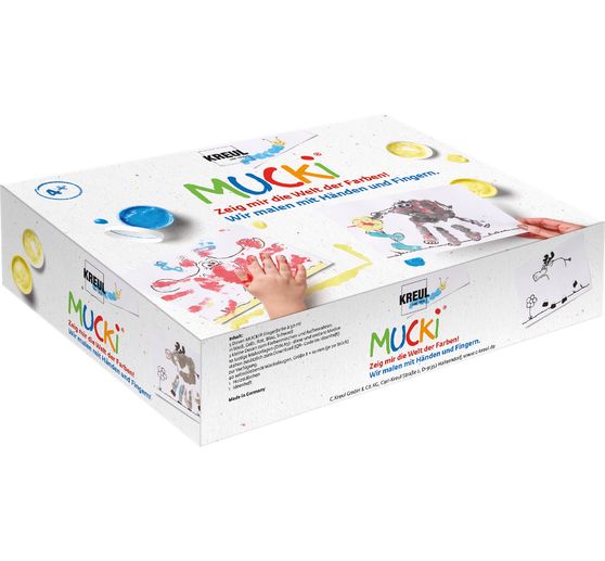 Zestaw MUCKI "Malujemy dłońmi i palcami"