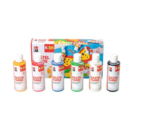 Marabu KIDS BASE COLOR, set of 6