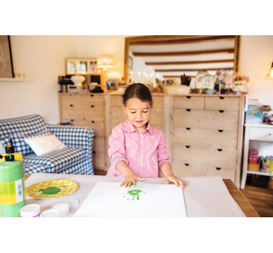 Zestaw 6 farb do malowania palcami Marabu KIDS