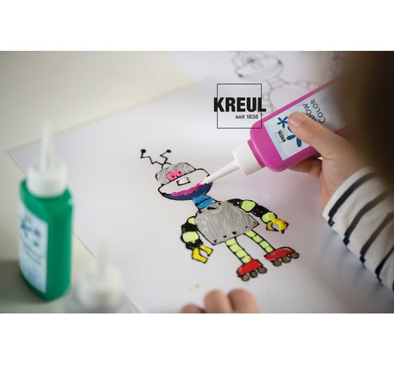 Zestaw kolorów Window Color "Wiosna" firmy Kreul