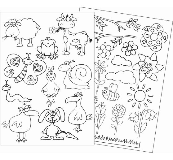 Zestaw kolorów Window Color "Wiosna" firmy Kreul