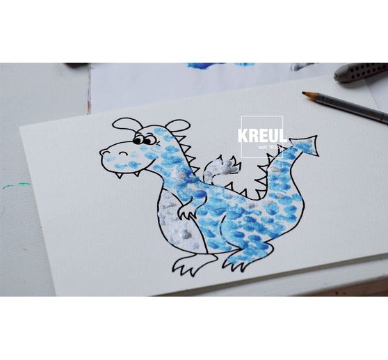 Farby do malowania palcami MUCKI