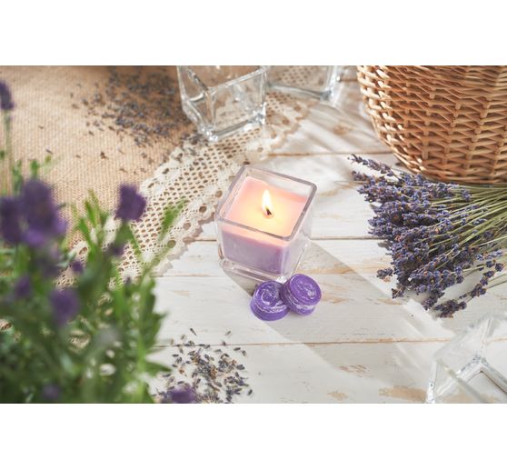 VBS Tea light glasses "Cube", 12 pieces