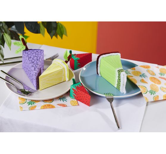 Szablon "Kawałki ciasta"