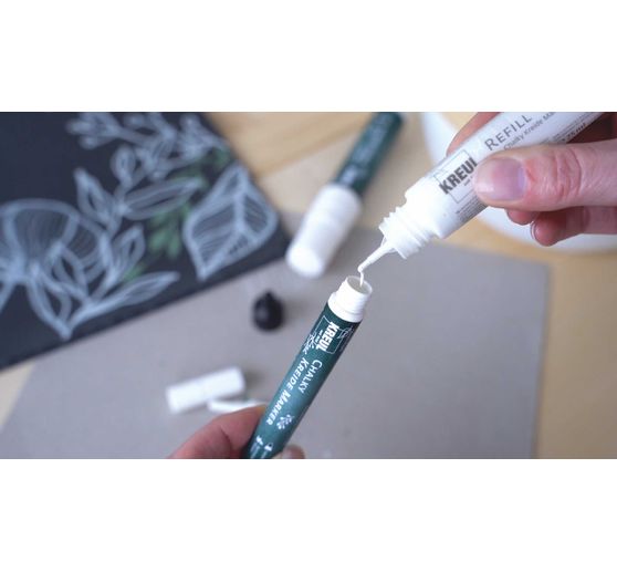 KREUL Chalky chalk Marker White Set of 4