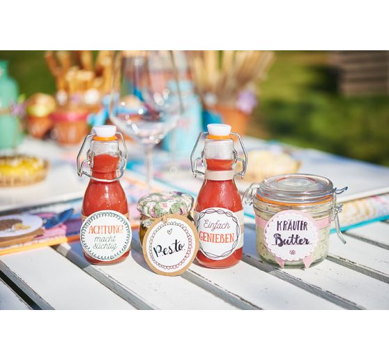 VBS Mini swing top bottles, 4 pieces