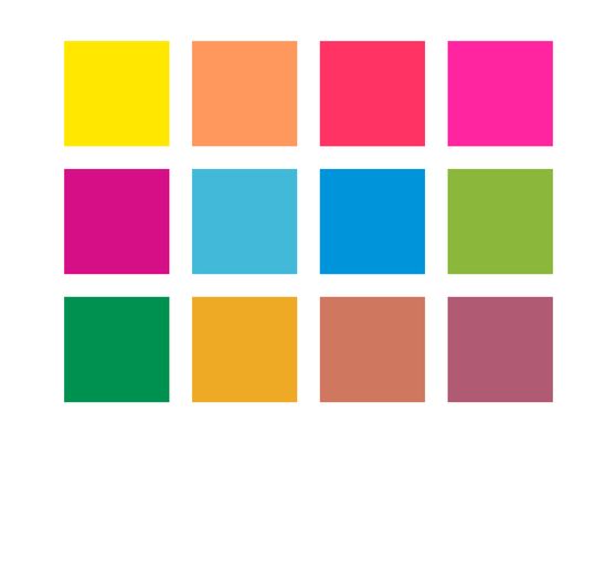 Kreda tablicowa, 12 sztuk, kolorowa