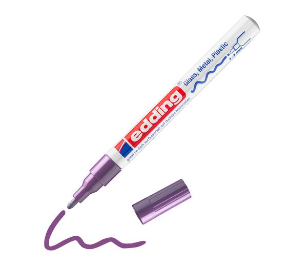 edding 751 "Marker do farb z połyskiem"