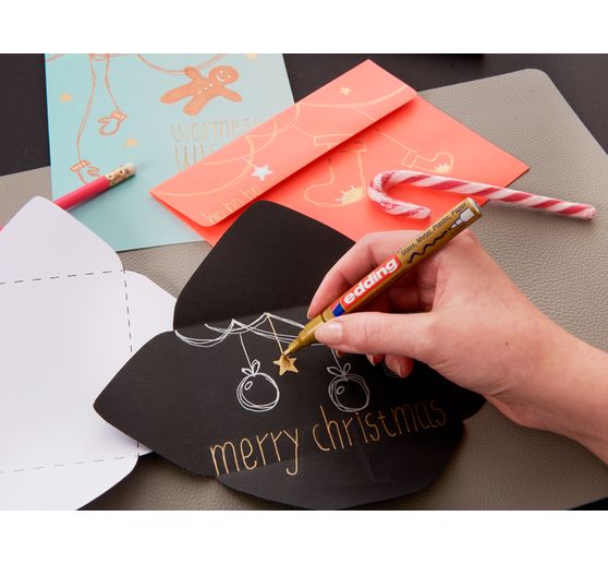 edding 751 "Marker do farb z połyskiem"