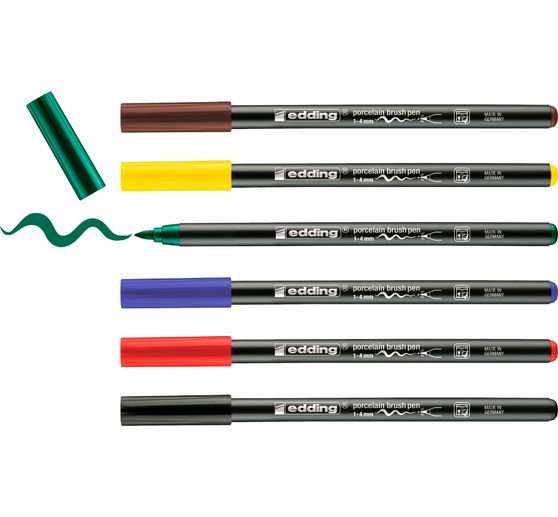 edding 4200 Porcelain brushpen "Family"