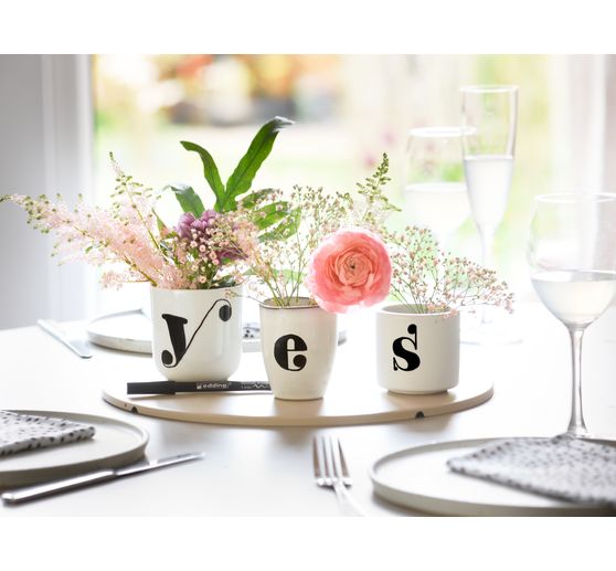 edding 4200 Szczoteczka do porcelany "Ciepła"