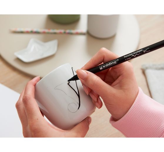 edding 4200 Szczoteczka do porcelany "Ciepła"