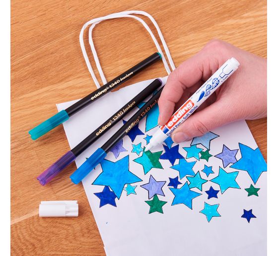 edding 1500 "Pastel Pen - Soft White"