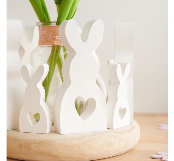 Drewniany krążek " Okrągły&rdquo;, umyty na biało