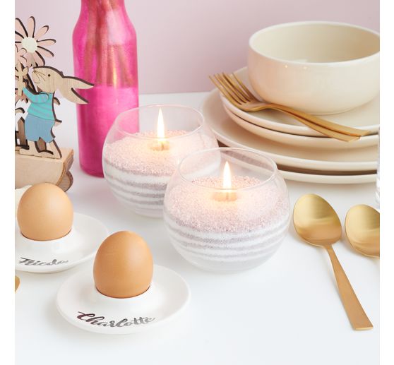 Candle sand with wicks