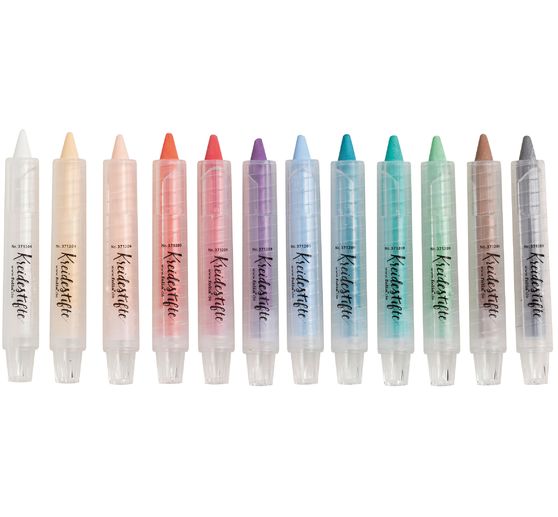 Kredki, różne kolory