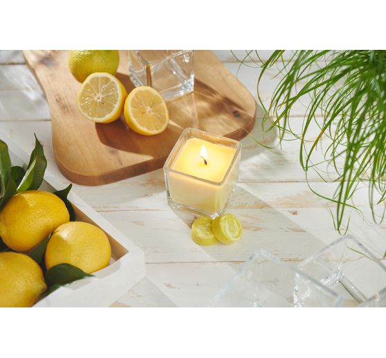 VBS Tea light glasses "Cube", 12 pieces