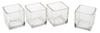 Świeczniki na tealight VBS "Cube", 4 szt.