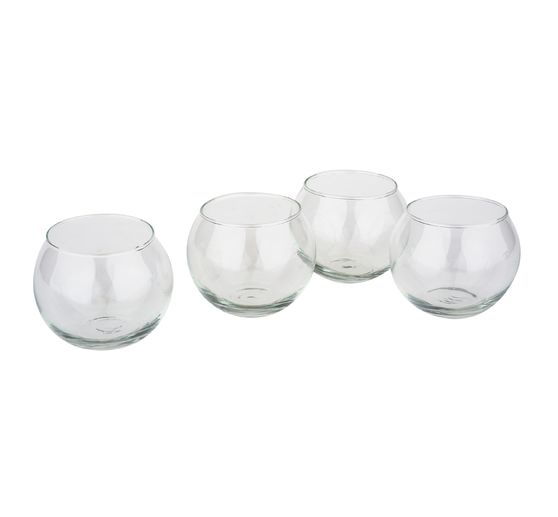 Świecznik na tealight VBS "Bowl", Ø 6,7 cm, 4 szt.