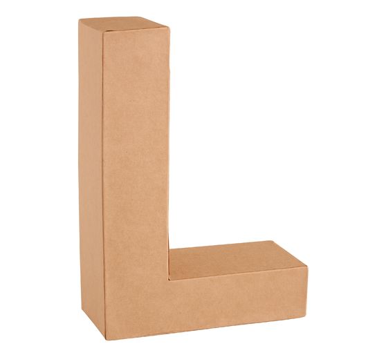 Cardboard letter