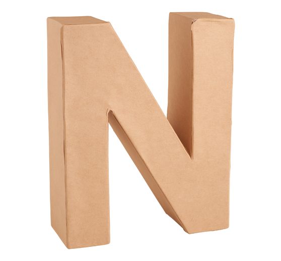 Cardboard letter