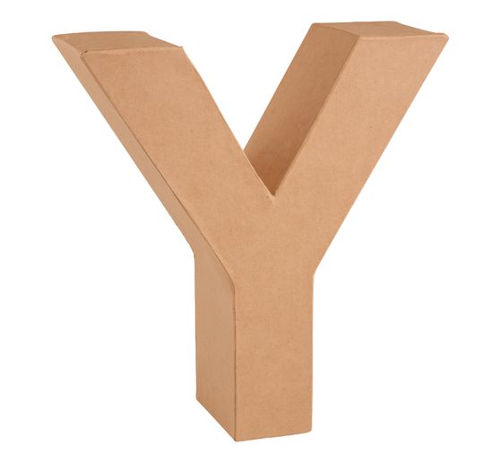 Cardboard letter