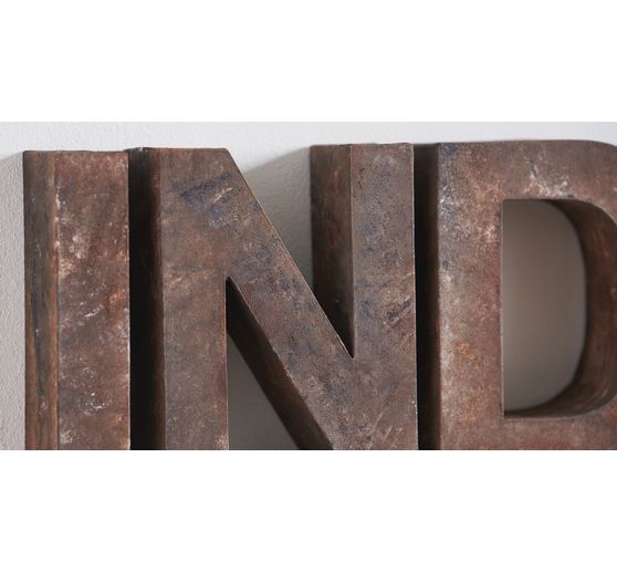 Cardboard letter