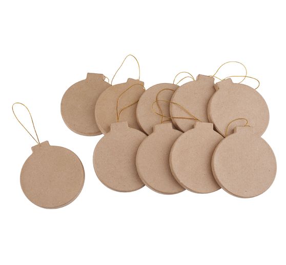 Zawieszka VBS "Świąteczne bombki", płaska