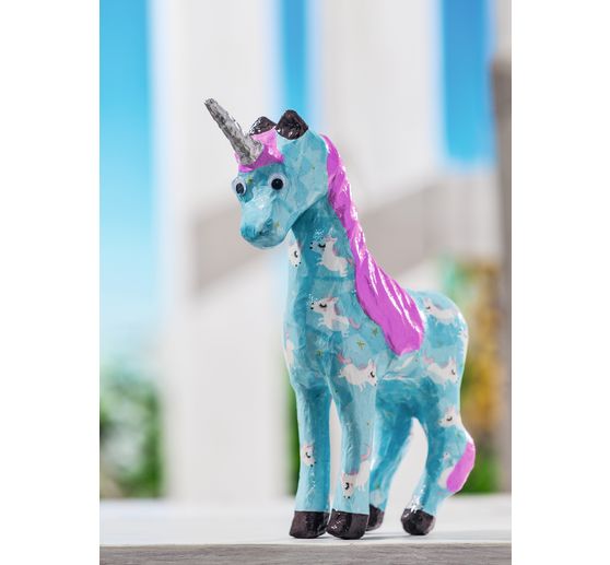 Jednorożec, papier mâché