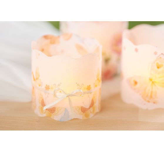 Serwetka "Piękne motyle", róża