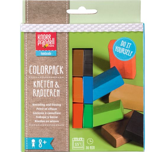 Zestaw kolorów do ugniatania i wymazywania "Podstawowy"