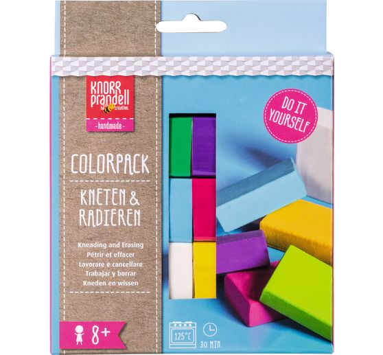 Zestaw kolorów do ugniatania i wymazywania "Zabawa"