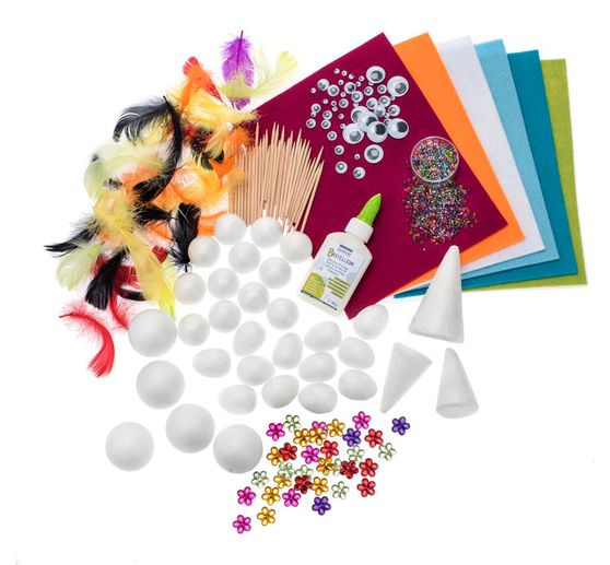 Mieszanka kreatywna Jumbo "Styropian", ok. 1000 sztuk